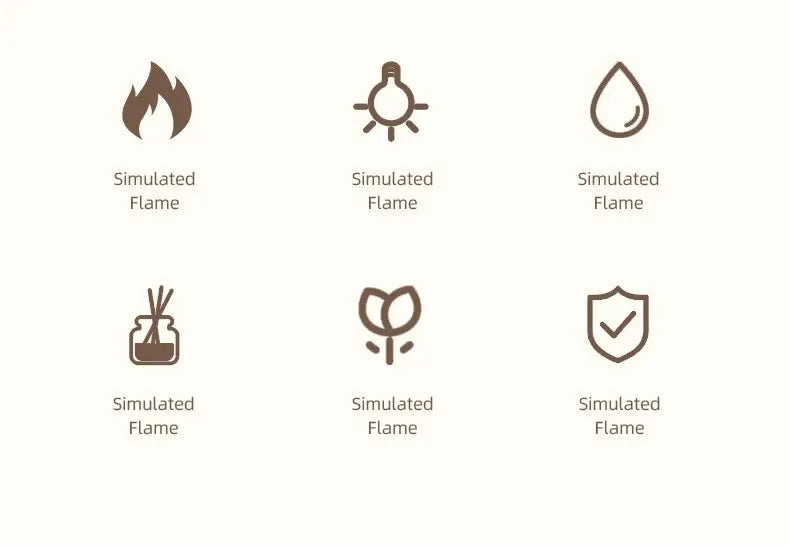 Flame Aroma Humidifier
