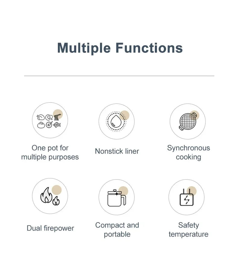 Functional Electric Rice Cooker
