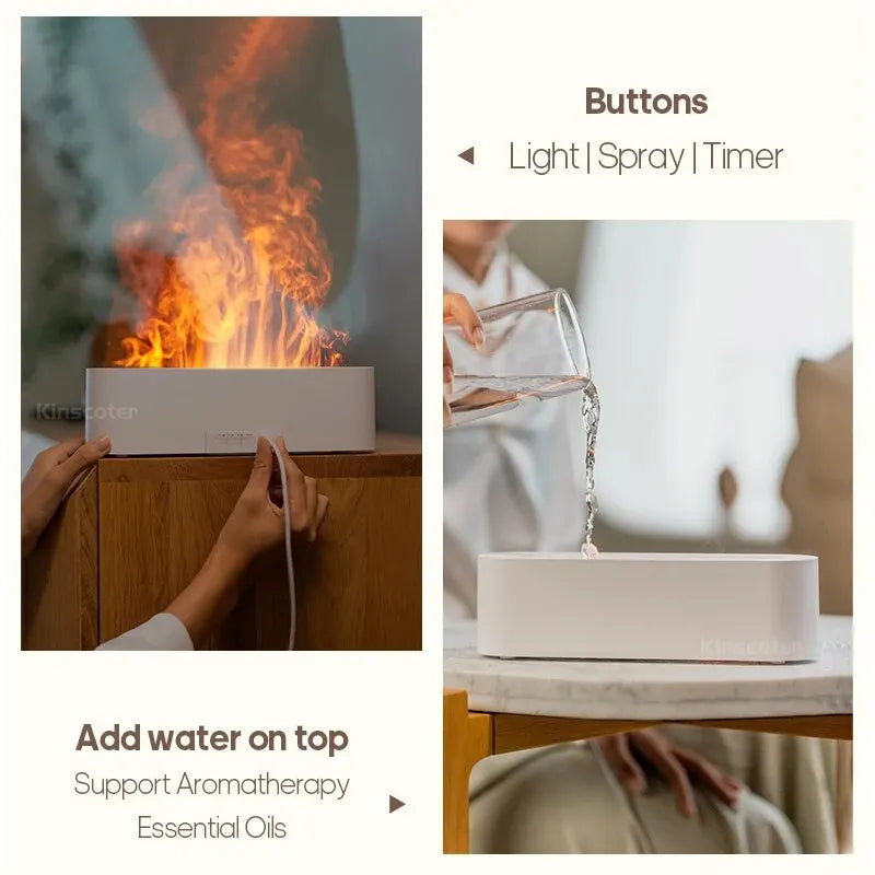 Flame Aroma Humidifier