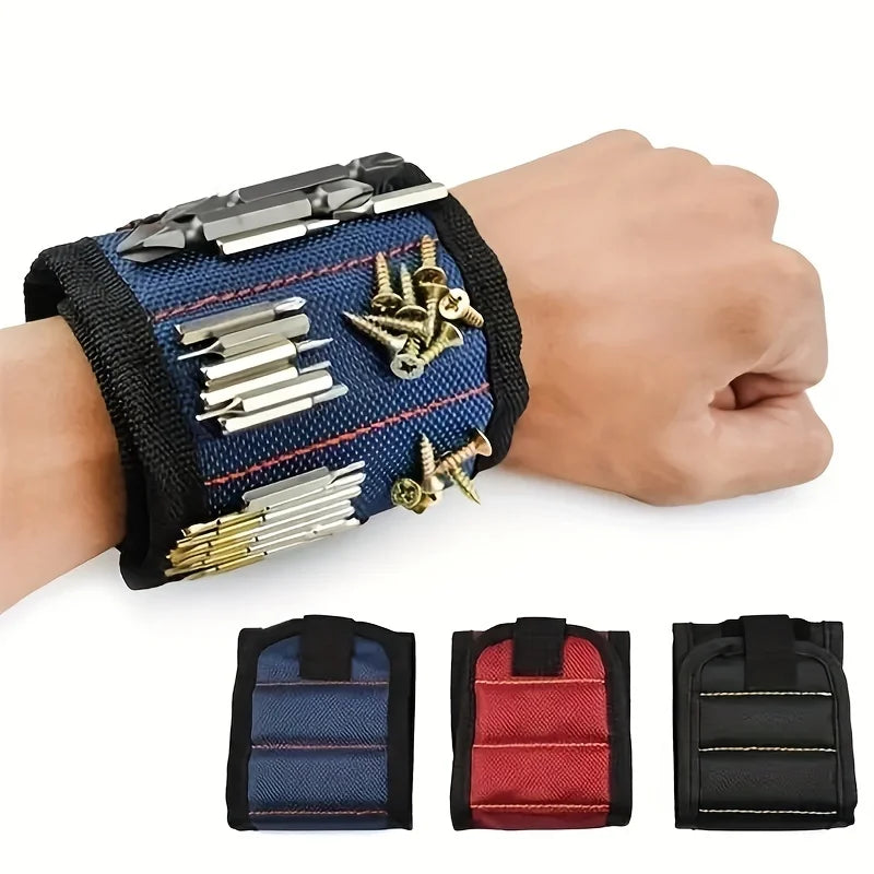 Magnetic wristband tool