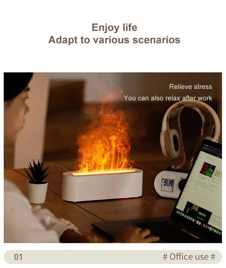 Flame Aroma Humidifier