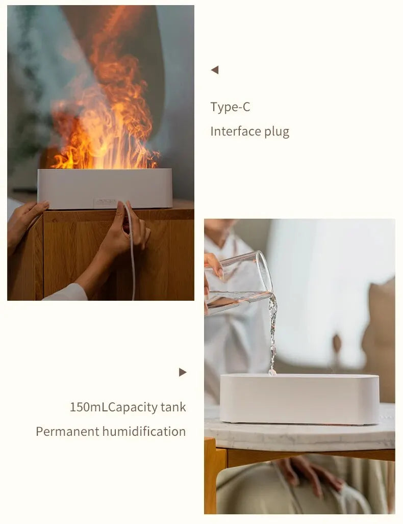 Flame Aroma Humidifier