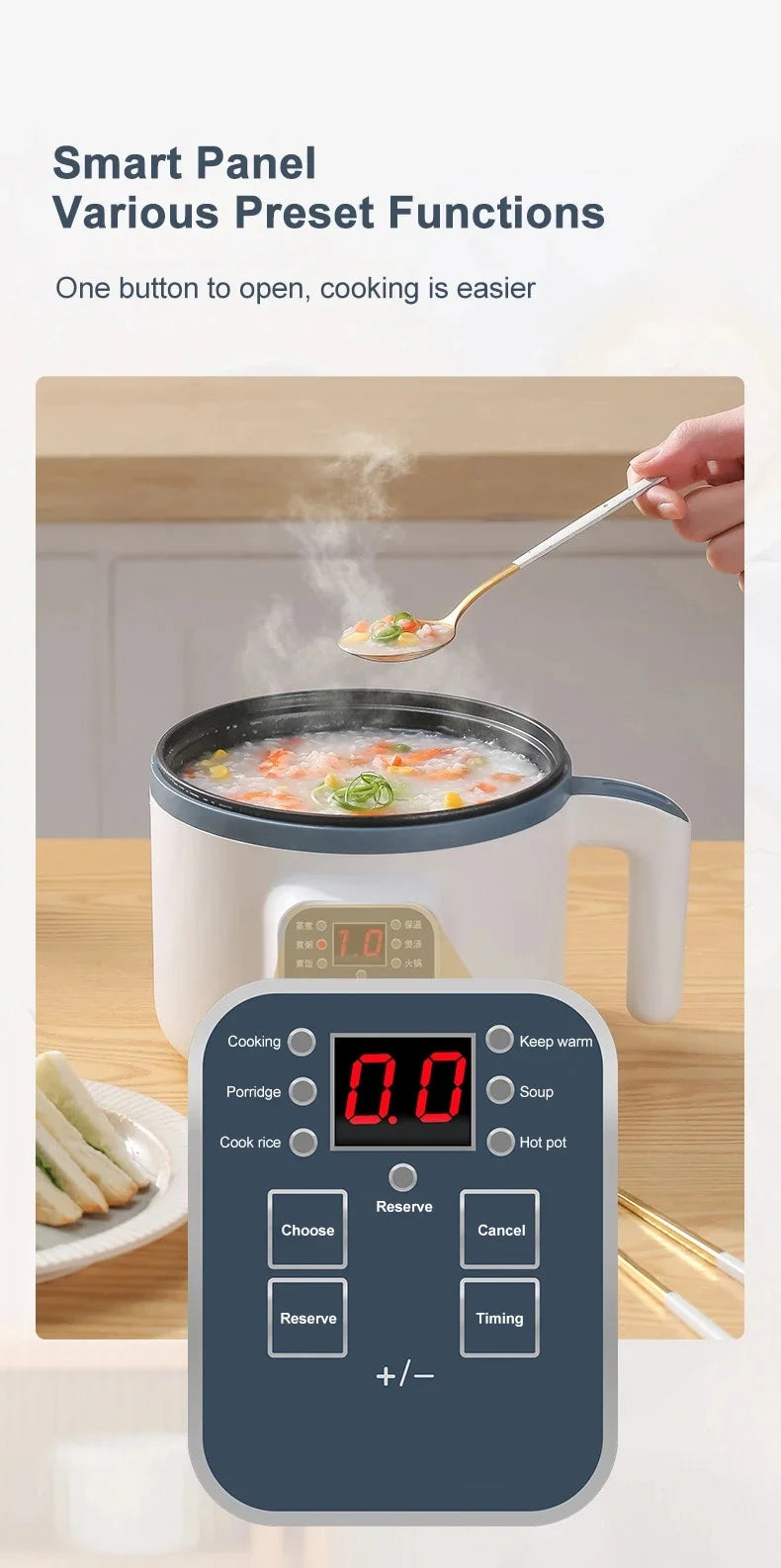 Functional Electric Rice Cooker