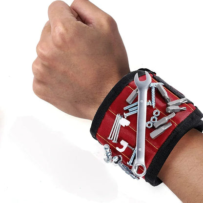 Magnetic wristband tool